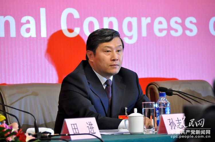 中宣部副部長、中央文化體制改革和發(fā)展工作領(lǐng)導(dǎo)小組辦公室主任孫志軍 （ 人民網(wǎng) 張啟川 攝 ）