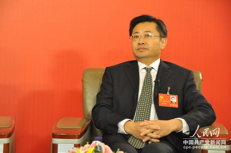 司法部副部長趙大程參加“中國的司法公正”網絡訪談。人民網 張啟川 攝