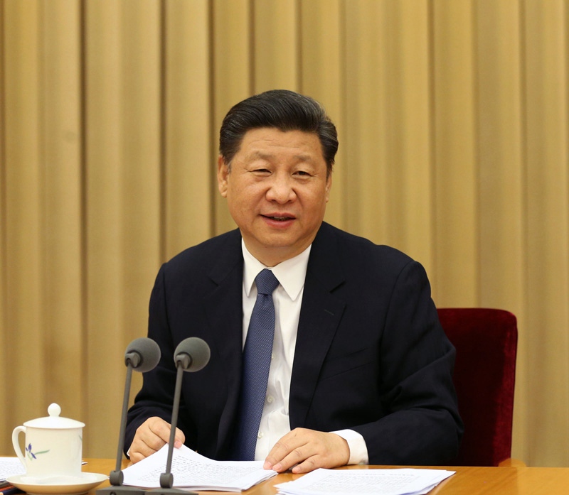 4月22日至23日，全國宗教工作會(huì)議在北京舉行。中共中央總書記、國家主席、中央軍委主席習(xí)近平發(fā)表重要講話。新華社記者 馬佔(zhàn)成 攝