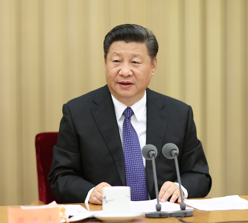 10月10日至11日，全國國有企業黨的建設工作會議在北京舉行。中共中央總書記、國家主席、中央軍委主席習近平出席會議並發表重要講話。新華社記者 蘭紅光 攝