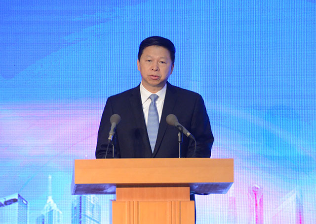 中共中央對外聯絡部部長宋濤致辭