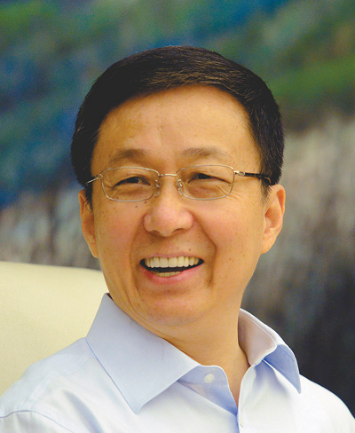 韓正 
　　改革開放特別是浦東開發開放以來，上海持續快速發展，已經到了沒有改革創新就不能前進的階段。﹝全文﹞

