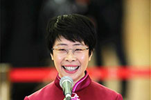 蒙曼代表接受採訪