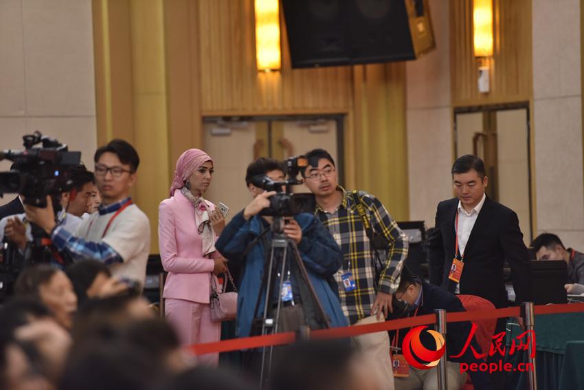 圖為記者在現(xiàn)場（人民網(wǎng)記者 王天樂攝）
