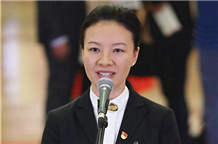 楊潔代表接受採訪