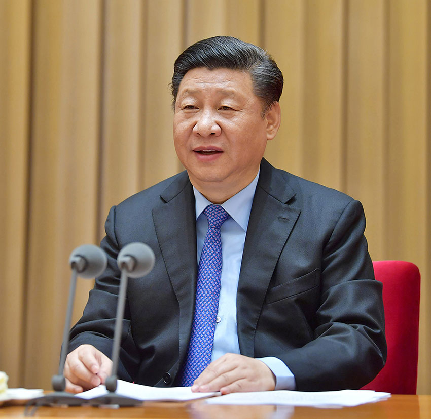 4月20日至21日，全國網絡安全和信息化工作會議在北京召開。中共中央總書記、國家主席、中央軍委主席、中央網絡安全和信息化委員會主任習近平出席會議並發表重要講話。新華社記者 李濤 攝