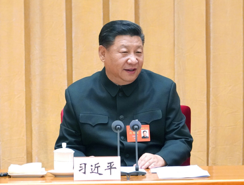 中央軍委政策制度改革工作會議11月13日至14日在北京召開。中共中央總書記、國家主席、中央軍委主席、中央軍委深化國防和軍隊改革領導小組組長習近平出席會議並發表重要講話。 新華社記者 李剛 攝