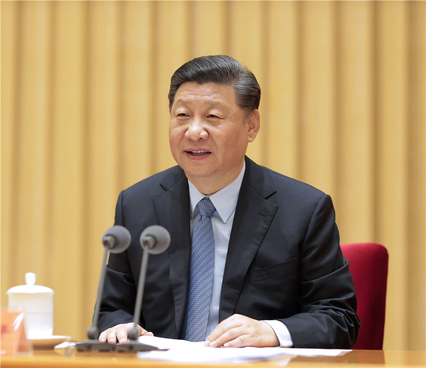 5月7日至8日，全國公安工作會議在北京召開。中共中央總書記、國家主席、中央軍委主席習近平出席會議並發表重要講話。新華社記者 黃敬文　攝