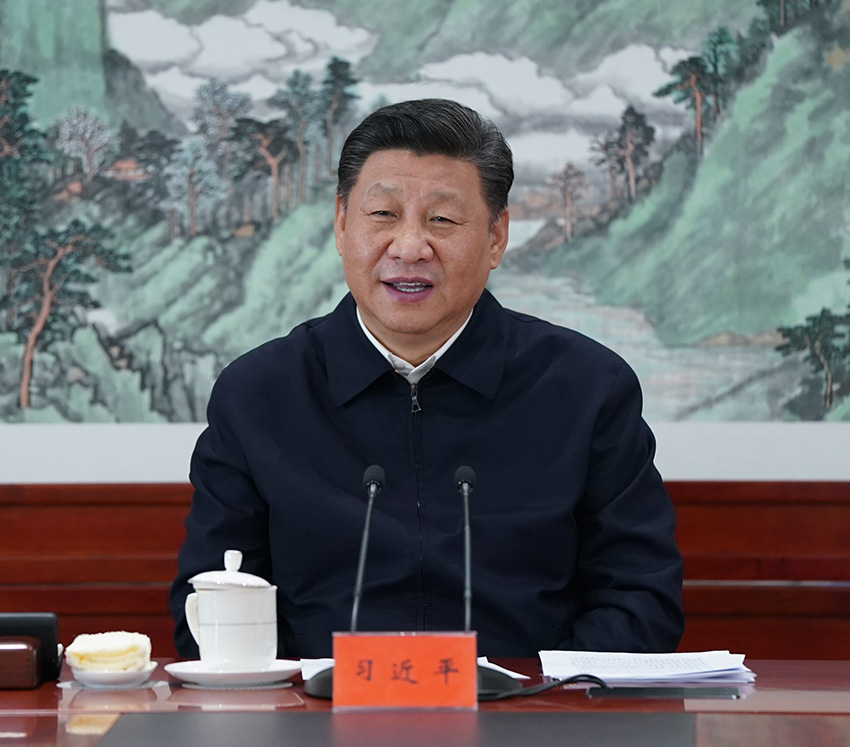 1月25日，中共中央政治局在人民日報(bào)社就全媒體時(shí)代和媒體融合發(fā)展舉行第十二次集體學(xué)習(xí)。中共中央總書記習(xí)近平主持學(xué)習(xí)並發(fā)表重要講話。 新華社記者 謝環(huán)馳 攝