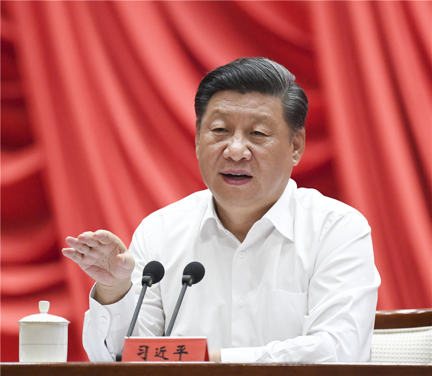 9月3日，2019年秋季學期中央黨校（國家行政學院）中青年干部培訓班在中央黨校開班。中共中央總書記、國家主席、中央軍委主席習近平在開班式上發表重要講話。 新華社記者 饒愛民 攝
