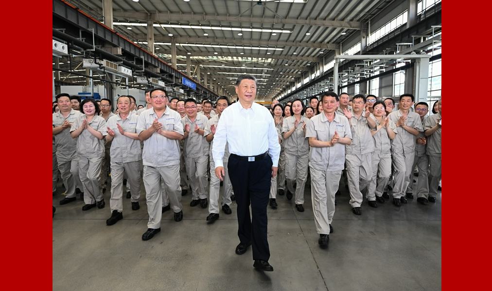 習(xí)近平在河南考察