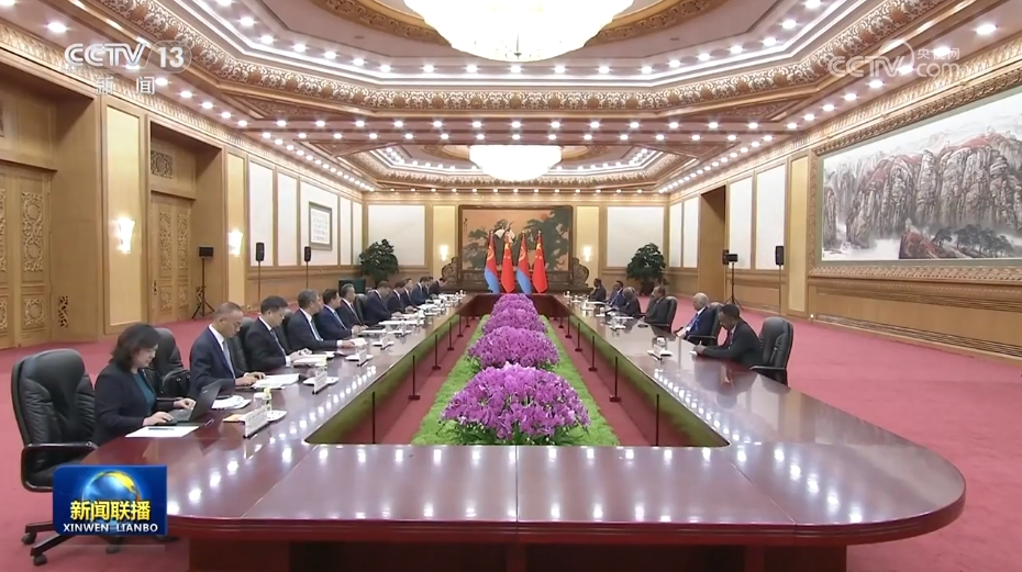 習近平會見厄立特裡亞總統